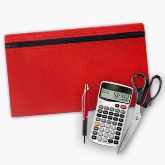 Cumberland Concepts 1ct Large All-purpose Nylon Zipper Bag - Pink - Picture 3 of 4